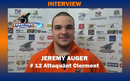 Photo hockey Interview Jrmy Auger - Division 2 : Clermont-Ferrand (Les Sangliers Arvernes)
