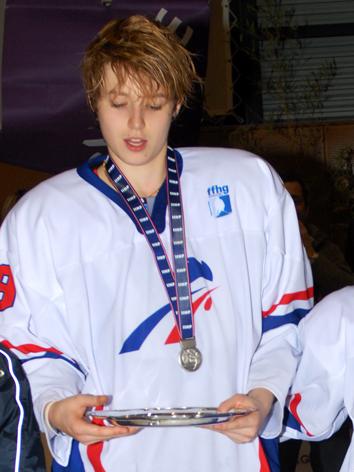 Photo hockey Interview Lore Baudrit - Equipes de France