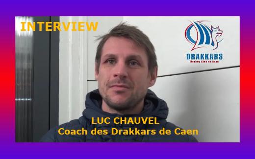 Photo hockey Interview Luc Chauvel - Division 1 : Caen  (Les Drakkars)