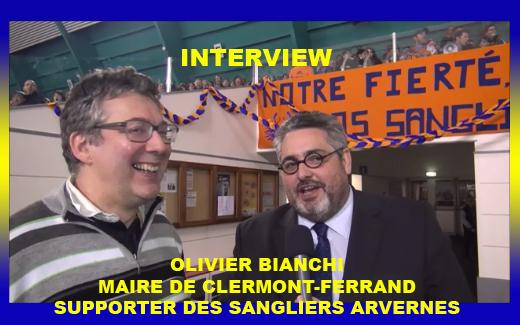Photo hockey Interview Olivier Bianchi - Maire de Clermont-ferrand -  : Clermont-Ferrand (Les Sangliers Arvernes)