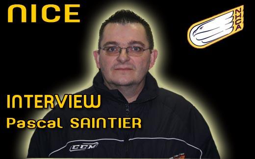 Photo hockey Interview Pascal Saintier - Division 1 : Nice (Les Aigles)