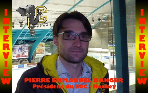Photo hockey Interview Pierre Emmanuel Danger Prsident du SOC Hockey - Division 2 : Chambry (Les Elphants)