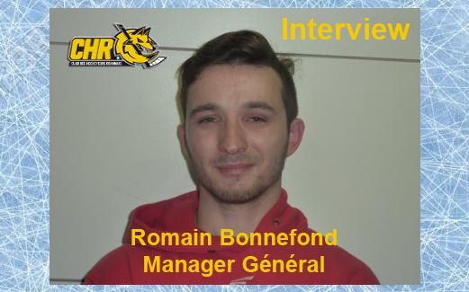 Photo hockey Interview Romain Bonnefond - Division 2 : Roanne (Les Renards)