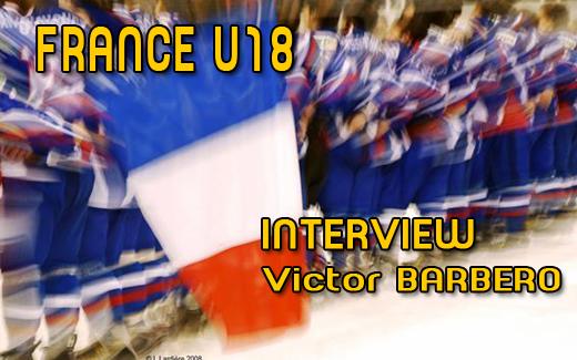 Photo hockey Interview Victor Barbero - Championnats du monde