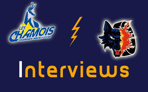 Photo hockey Interviews : Chamonix - Grenoble - Ligue Magnus