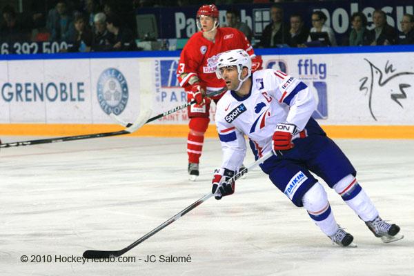 Photo hockey Interviews : France-Danemark - Equipes de France