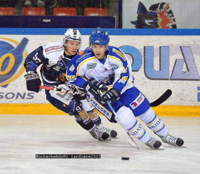 Photo hockey ITW Canzanello, Bouchard aprs le derby - Ligue Magnus : Villard-de-Lans (Les Ours)