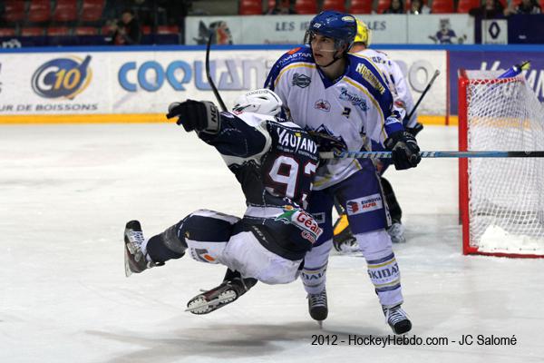Photo hockey ITW Canzanello, Bouchard aprs le derby - Ligue Magnus : Villard-de-Lans (Les Ours)
