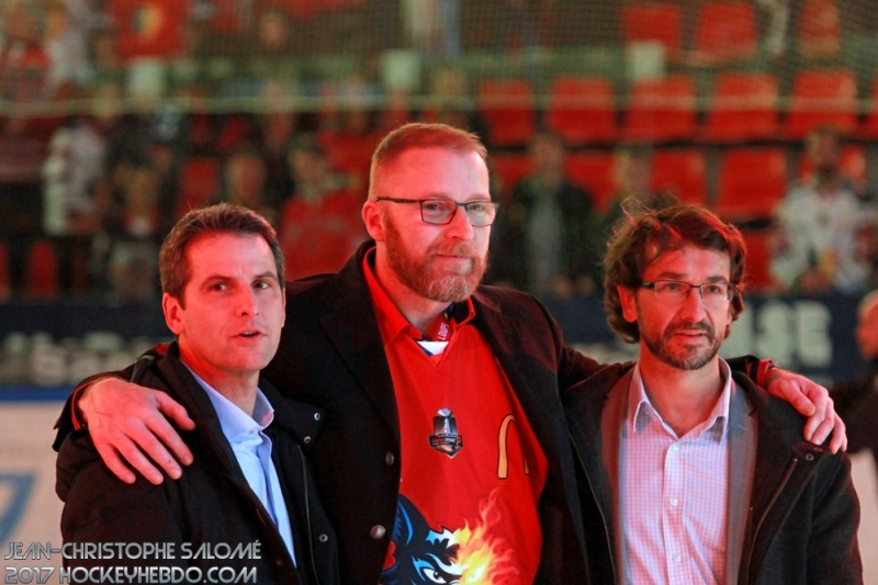 Photo hockey Josef Podlhaha: Grce  mes coquipiers - Ligue Magnus : Grenoble  (Les Brleurs de Loups)