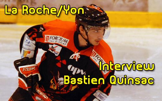 Photo hockey La Roche/Yon : Interview Bastien Quinsac - Division 2 : La Roche-sur-Yon (Les Aigles)
