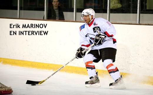 Photo hockey La Roche/Yon : Interview Erik Marinov - Division 2 : La Roche-sur-Yon (Les Aigles)
