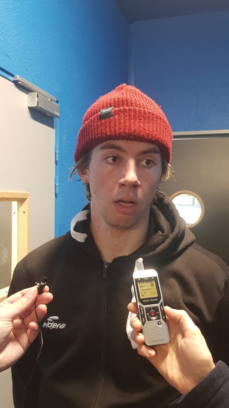 Photo hockey LM : Rouen- Brianon, ractions d