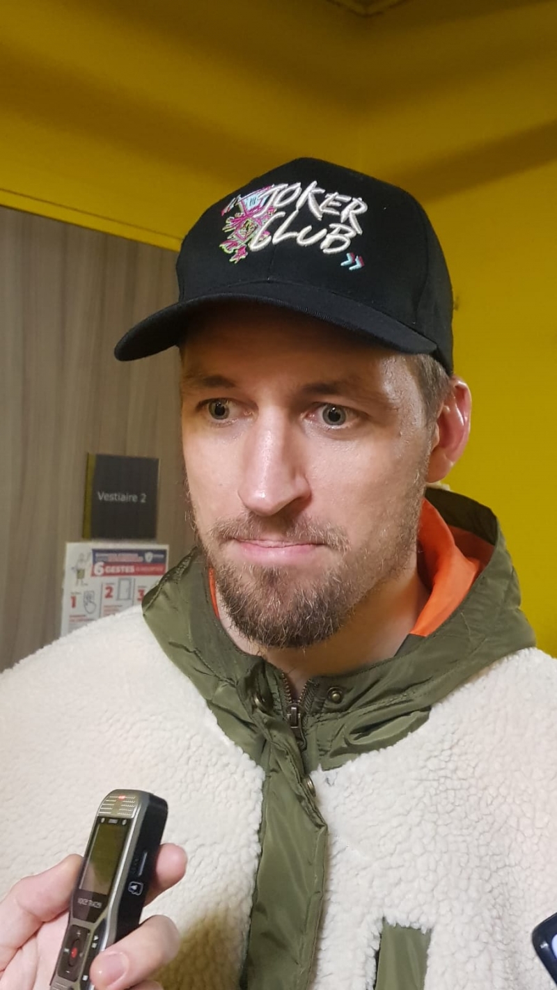 Photo hockey LM : Rouen- Brianon, ractions d