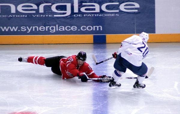 Photo hockey Mondial 11 : France-Canada, ractions - Championnats du monde