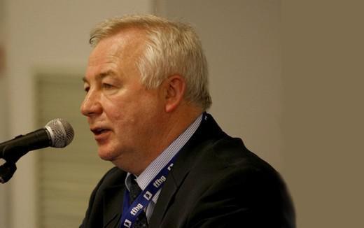 Photo hockey Mondial 13: D. Henderson aprs France-Russie - Championnats du monde