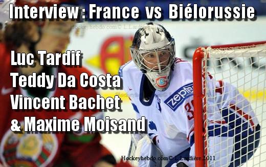 Photo hockey Mondial 2011 : ITV France - Bilorussie - Championnats du monde