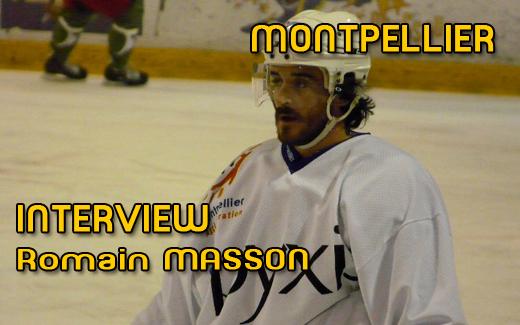 Photo hockey Montpellier : Interview Romain Masson - Division 1 : Montpellier  (Les Vipers)