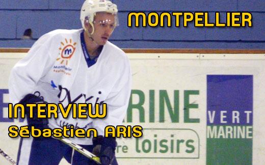 Photo hockey Montpellier : Interview Sbastien Aris - Division 1 : Montpellier  (Les Vipers)