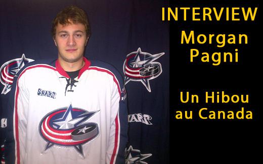 Photo hockey Morgan Pagni : Un hibou au Canada - Hockey dans le Monde