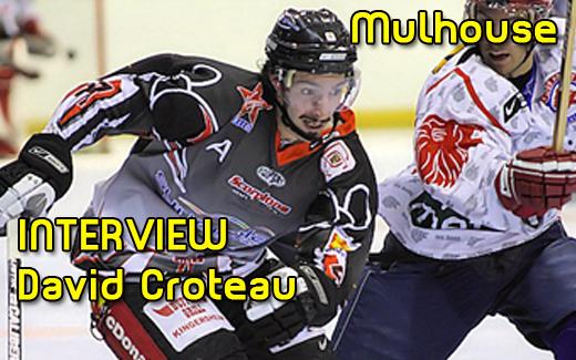 Photo hockey Mulhouse : Interview David Croteau - Division 2 : Mulhouse (Les Scorpions)