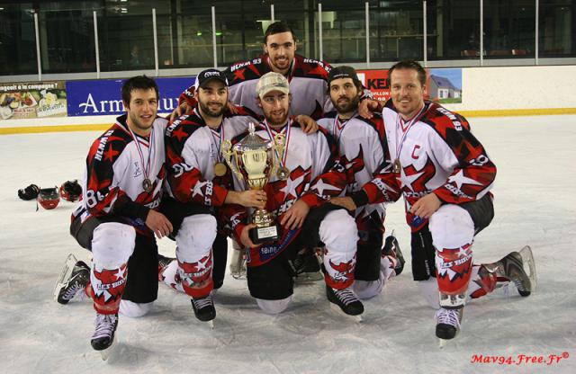Photo hockey Neuilly, ractions des champions - Division 1 : Neuilly/Marne (Les Bisons)