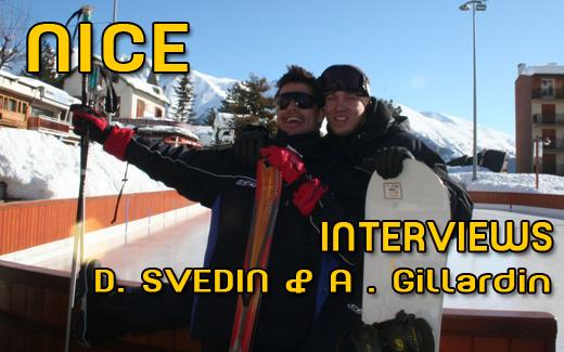 Photo hockey Nice : Interview Daniel Svedin et Augustin Gillardin - Division 1 : Nice (Les Aigles)