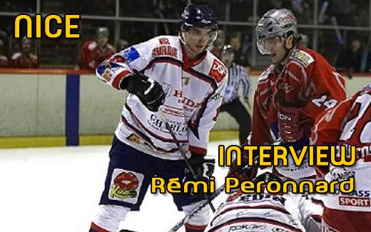 Photo hockey Nice : Interview Rmi Peronnard - Division 1 : Nice (Les Aigles)