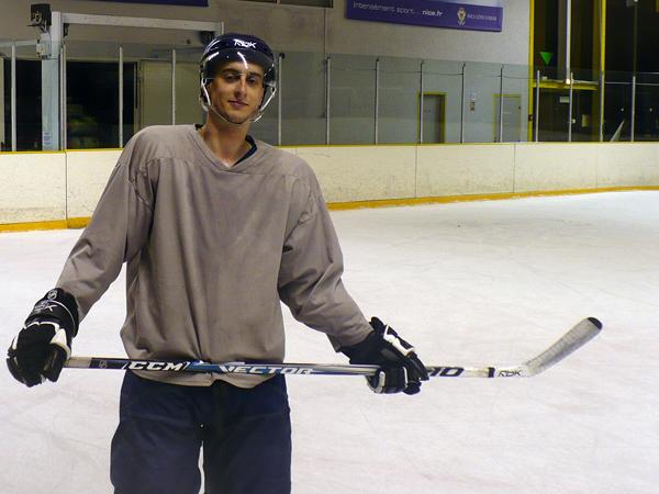 Photo hockey Nice : Interview Rmi Peronnard - Division 1 : Nice (Les Aigles)