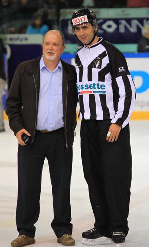 Photo hockey Pierre Dehaen : Des lignes au rond - Ligue Magnus