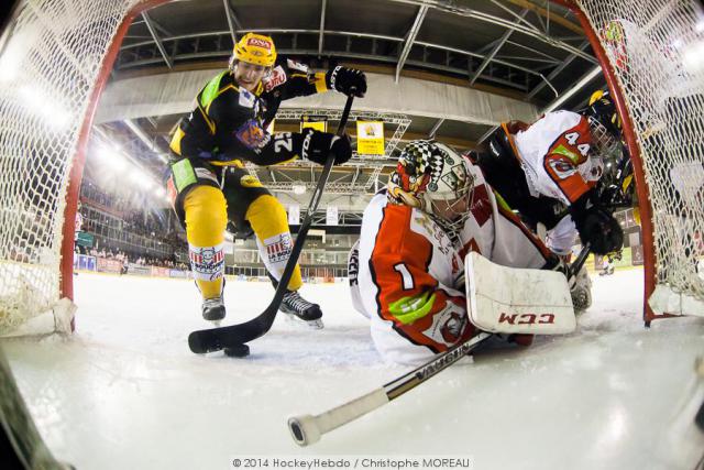 Photo hockey Ractions de Daniel Bourdages - Ligue Magnus