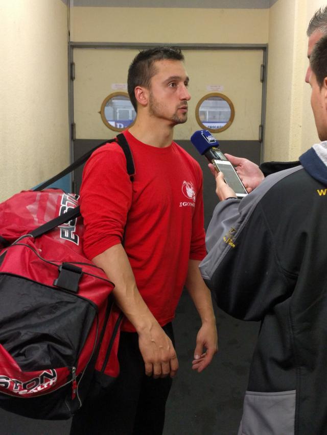 Photo hockey Rouen-Amiens : Ractions d