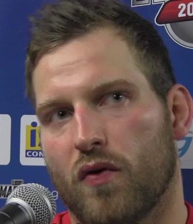 Photo hockey Rouen-Chamonix/Morzine : ractions d