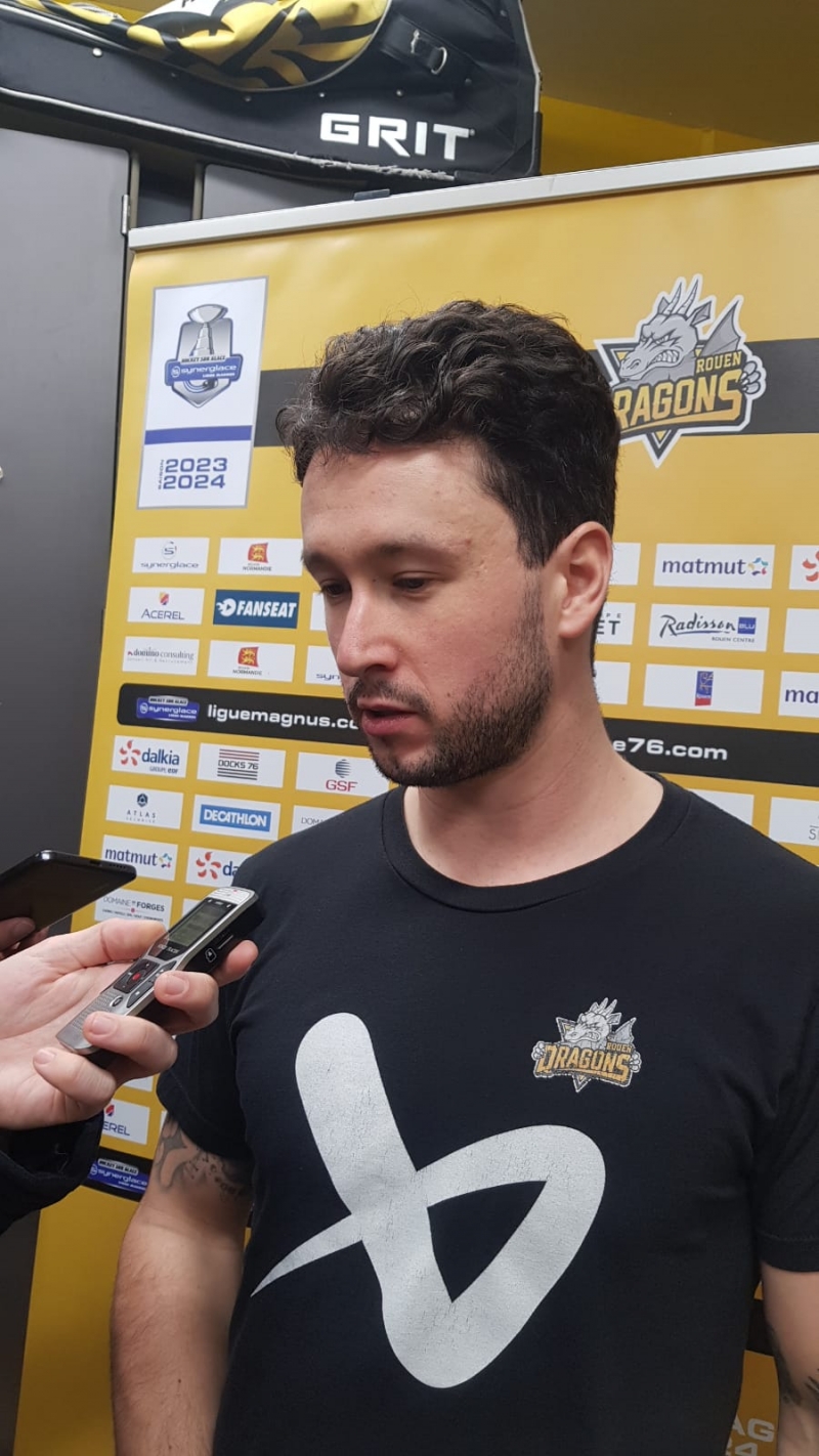 Photo hockey Rouen vs Angers : les ractions - Ligue Magnus