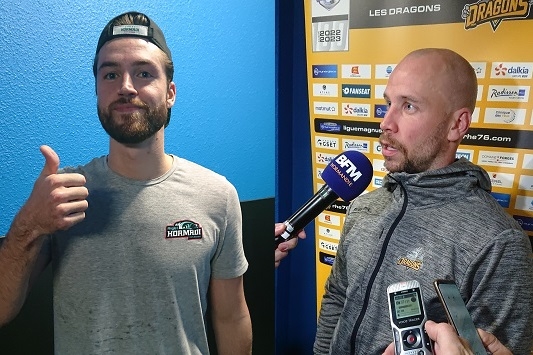 Photo hockey Rouen vs Anglet : les ractions - Ligue Magnus