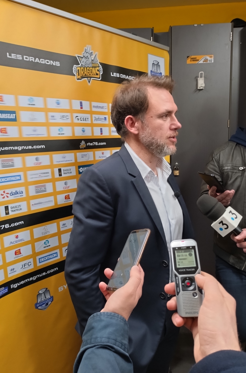 Photo hockey Rouen vs Bordeaux (M1) : les ractions - Ligue Magnus