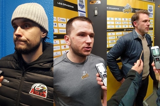 Photo hockey Rouen vs Nice (M2) : les ractions - Ligue Magnus