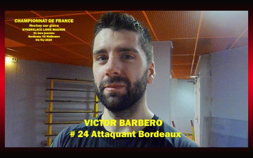 Photo hockey SLM - Bordeaux VS Mulhouse Ractions aprs match - Ligue Magnus : Bordeaux (Les Boxers)