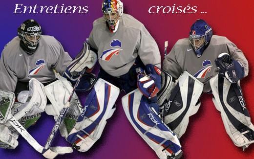 Photo hockey Un trio de remparts - Equipes de France
