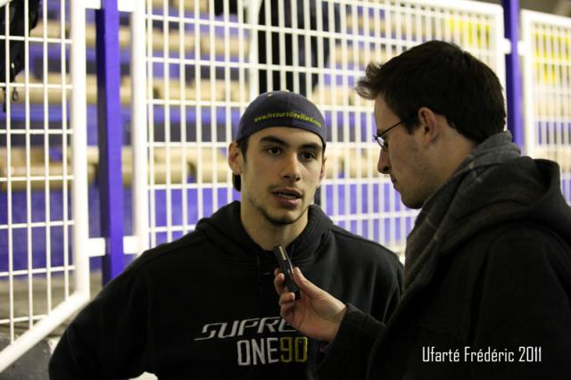 Photo hockey Villard-Grenoble : ractions d