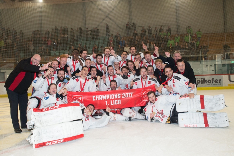 Photo hockey 1e ligue: SION CHAMPION SUISSE - Suisse - 1re ligue