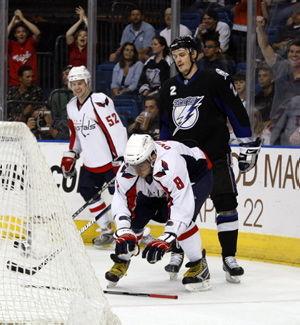 Photo hockey 50 �me but pour Ovechkin - NHL : National Hockey League - AHL