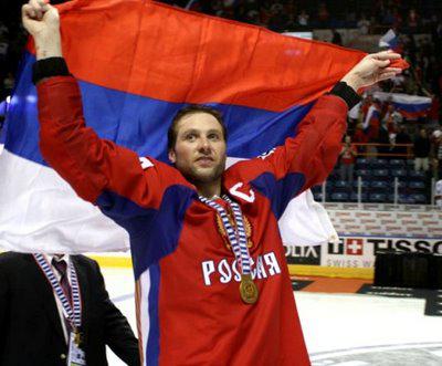 Photo hockey Alekse Morozov raccroche les patins - KHL - Kontinental Hockey League