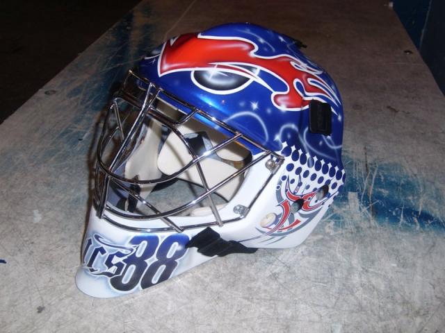 Photo hockey Angers : Le masque de Normandon - Ligue Magnus : Angers  (Les Ducs)