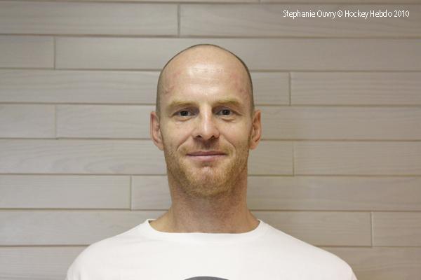 Photo hockey Arr�t d