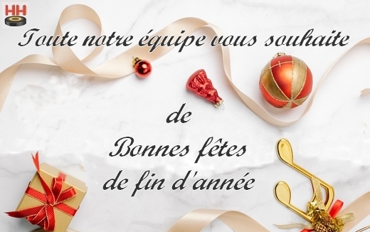 Photo hockey Bonnes ftes de fin d