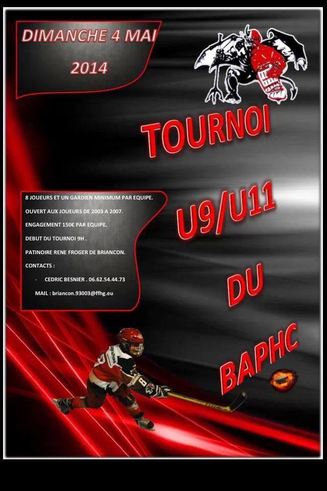 Photo hockey Brianon : tournoi U9-U11 - Hockey Mineur : Brianon  (Les Diables Rouges)