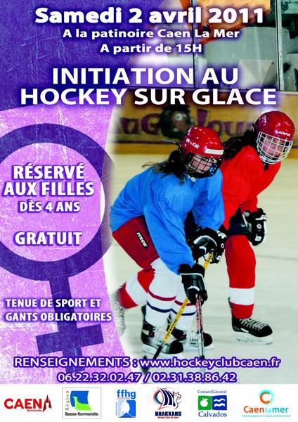 Photo hockey Caen  : Promotion du Hockey - Hockey en France : Caen  (Les Drakkars)