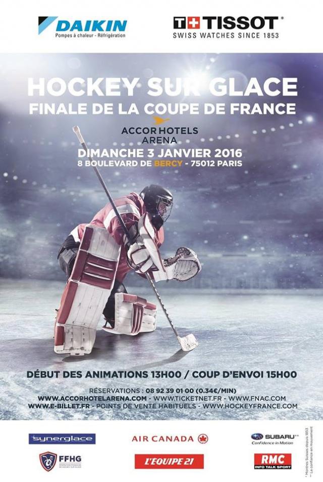 Photo hockey CDF : Les arbitres de la finale - Coupe de France