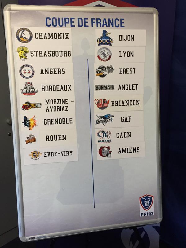 Photo hockey CDF : Tirage au sort des 1/8e - Coupe de France