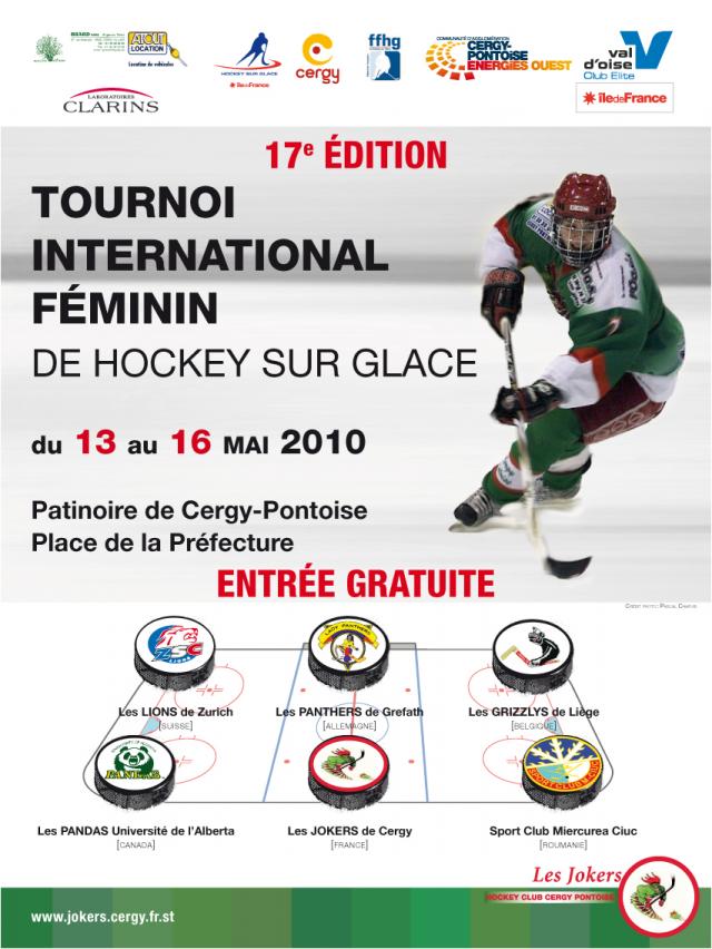 Photo hockey Cergy: 17me tournoi international fminin - Hockey Mineur : Cergy-Pontoise (Les Jokers)